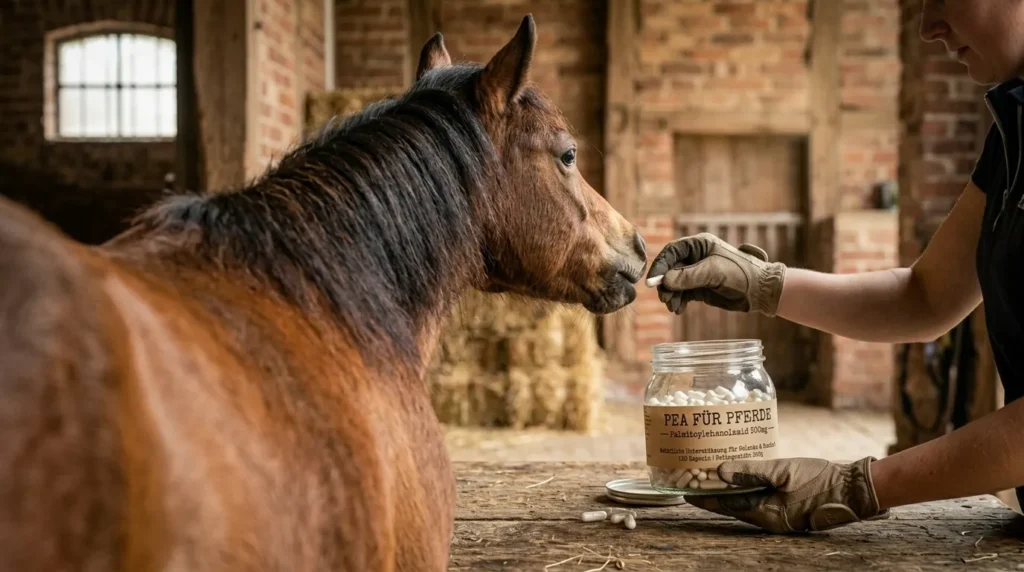 PEA für Pferde: Wirkung, Dosierung, Asthma und alle Infos