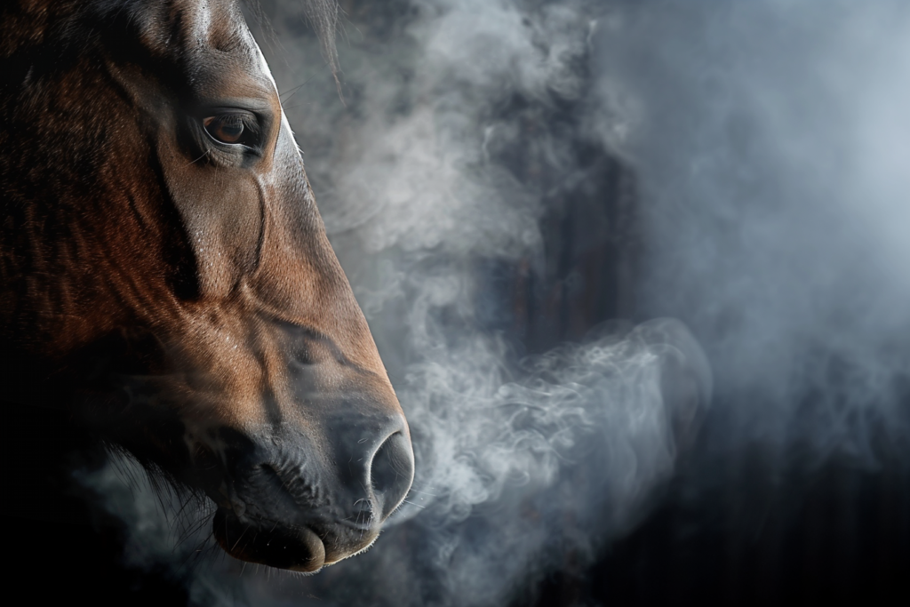 Multinoduläre pulmonale Fibrose (MPF) - chronisch, progressive Lungenerkrankung bei Pferden