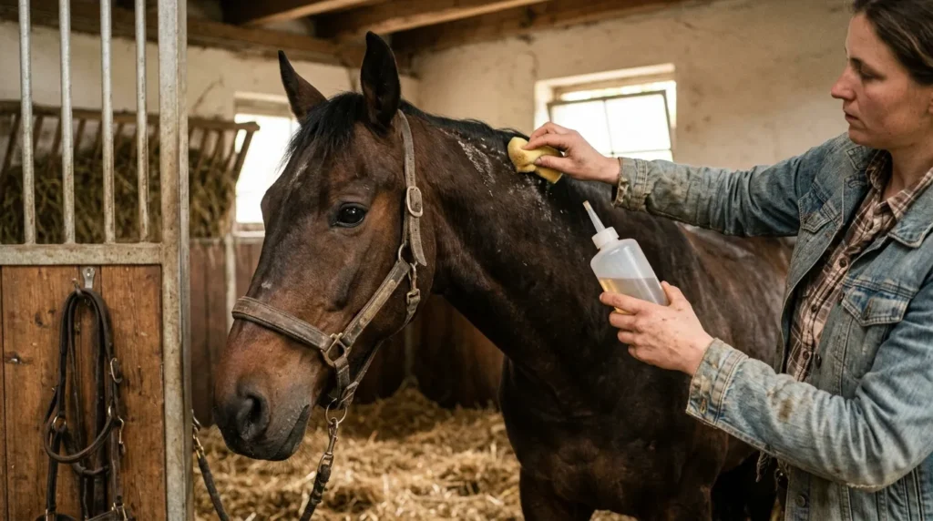 Hausmittel gegen Haarlinge beim Pferd — Was wirklich hilft