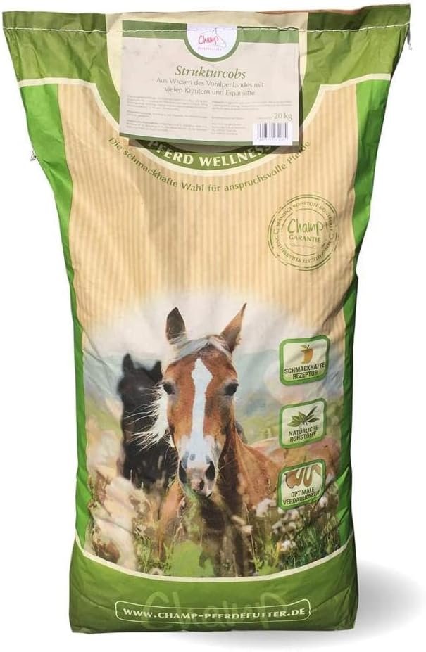 Champ Strukturcobs Heucobs mit Esparsette, 20 Kg
