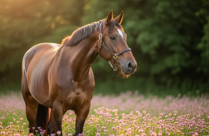 Esparsette für Pferde: Der ultimative Ratgeber 2025 | Wissenschaft, Wirkung & Fütterung
