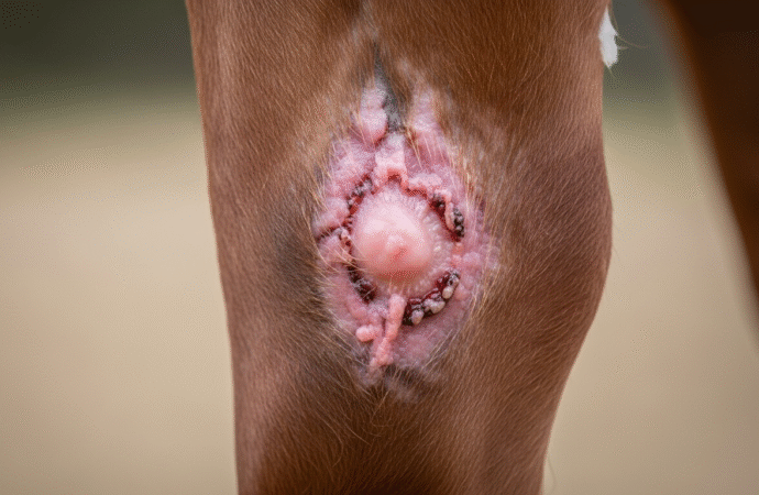 Überschießendes Granulationsgewebe: Ein Expertenbericht zur Behandlung von Wildem Fleisch beim Pferd